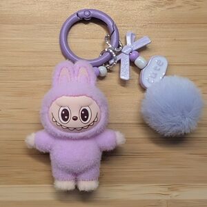 Labubu Keychain With Pom-pom